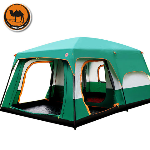 The camel outdoor 6/7/8/9/10-12 people camping 4season high quality