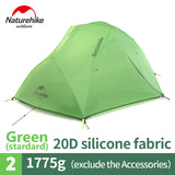 Naturehike Star River Camping Tent Upgraded With Free Mat