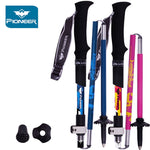 2 PCS Alpenstock Nordic Walking Poles Trekking Hiking Sticks