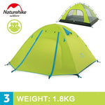 NatureHike 3 Person Camping Tent