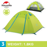 NatureHike 3 Person Camping Tent