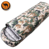 Desert camouflage & digital camouflage duck down envelope sleeping bag