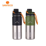 Santeco 500ml Thermos With Rope Double Wall Stainless Steel Vacuum