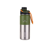 Santeco 500ml Thermos With Rope Double Wall Stainless Steel Vacuum