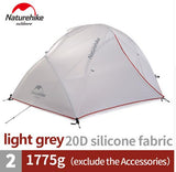 NatureHike Good Quality Rod Outdoor Camping Tent