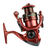 Fishing Reel Spinning Wheel 13+1 BB 1000 - 7000 Series 5.5:1 4.7:1 Fresh Green Luxury Christmas Red EVA Handle Interchangeable