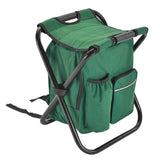 Outdoor Folding Camping Fishing Chair Stool Cooler