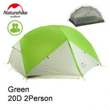 Naturehike Custom Mongar 2 3 Person Waterproof Double Layer Mat e-EMS