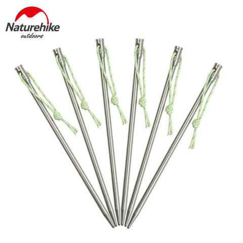 Naturehike  Ground Stud Tent use Hike Pin High Strength Fixed Nails