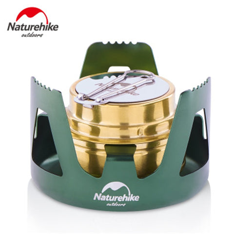 Naturehike Camping Stoves Portable Alcohol Stove Field Stove Lightweight Multipurpose Liquid Solid Alcohol Stoves Camping Use