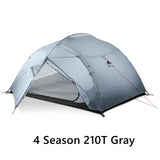 3F UL GEAR 3 Person Camping Tent 15D Silicone 210T