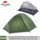 Naturehike Camping Single Tent Portable Double-layer Professional Waterproof Tent Anti-rainstorm