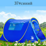 Tents outdoor camping beach speed open pop-up tent family