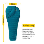 Aegismax Nano2 outdoor Sleeping Bag 95% White Goose Down