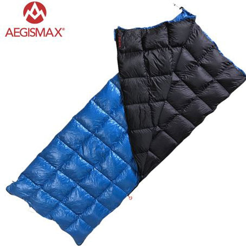 AEGISMAX Ultra Light SP Series 90% White Duck Envelope Type Sleeping Bag